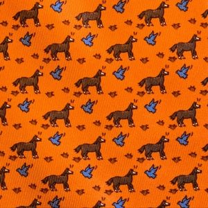 Hermes silk tie